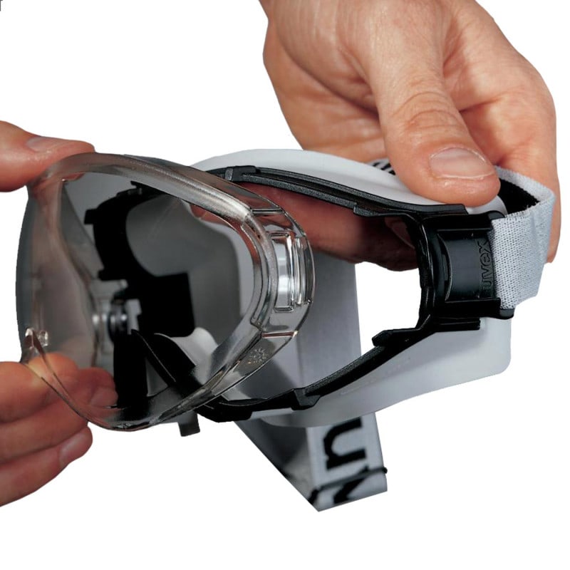 Uvex Ultrasonic Protective Goggles with panoramic vision