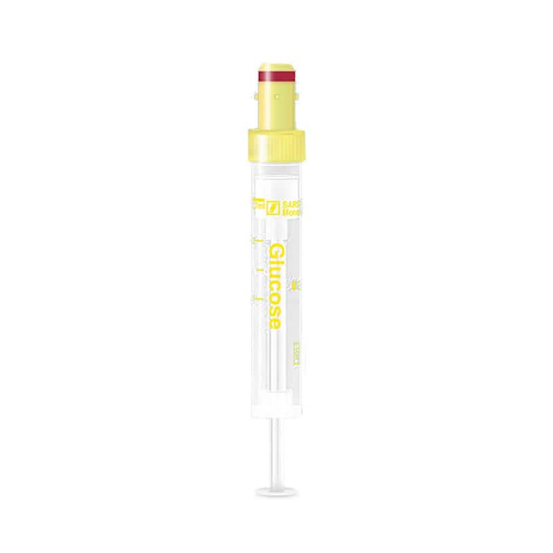 S-Monovettes for Glucose Determination, 2.7 ml (66x11mm)
