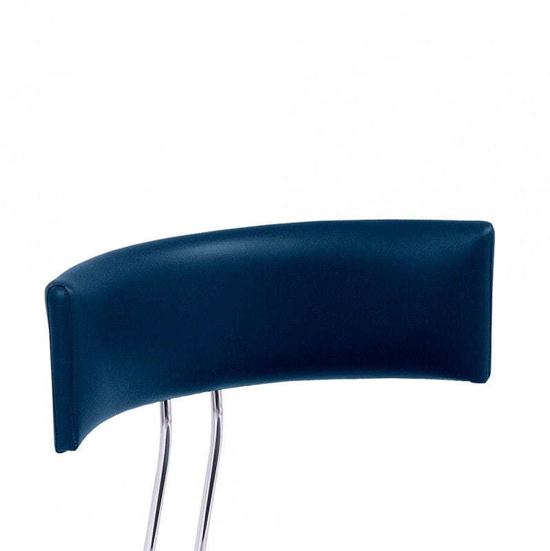 Swivel Chair with Inclined Seat white