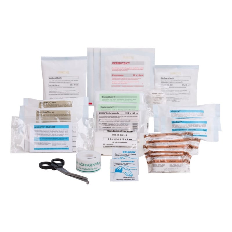 First Aid Kit Refill Pack per DIN 13164
