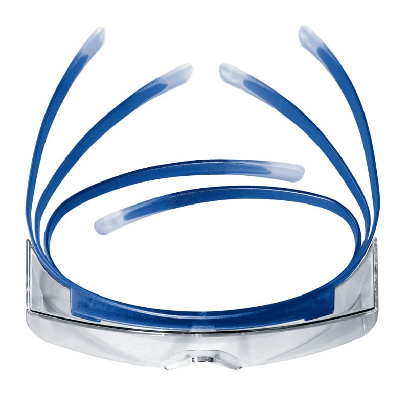 Uvex Super OTG Safety Glasses blue