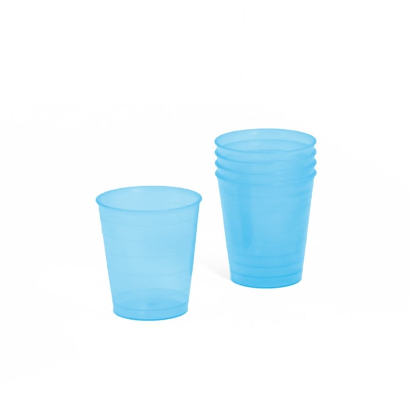 Medicine Cups blue