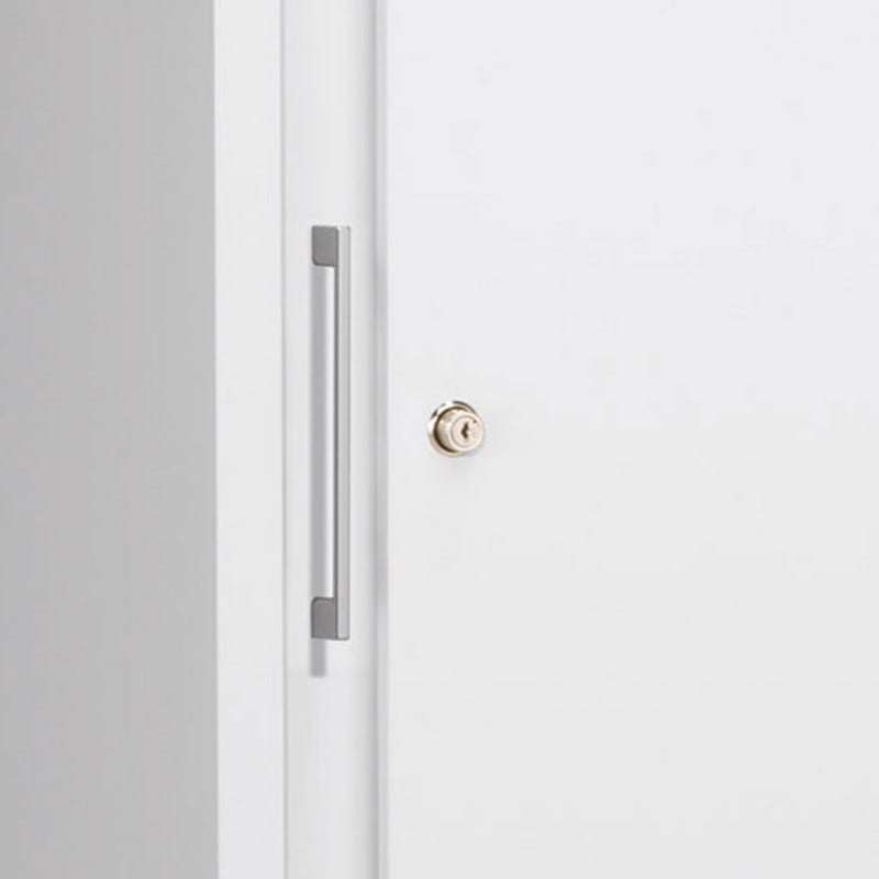Mauser Sliding Door Cabinet 122.5 x 120 x 42 cm | canary yellow