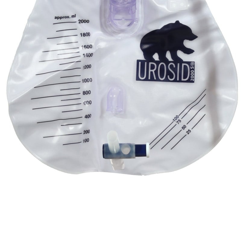 Urosid 2000S Urinary Drainage System with Needle-Free Sampling