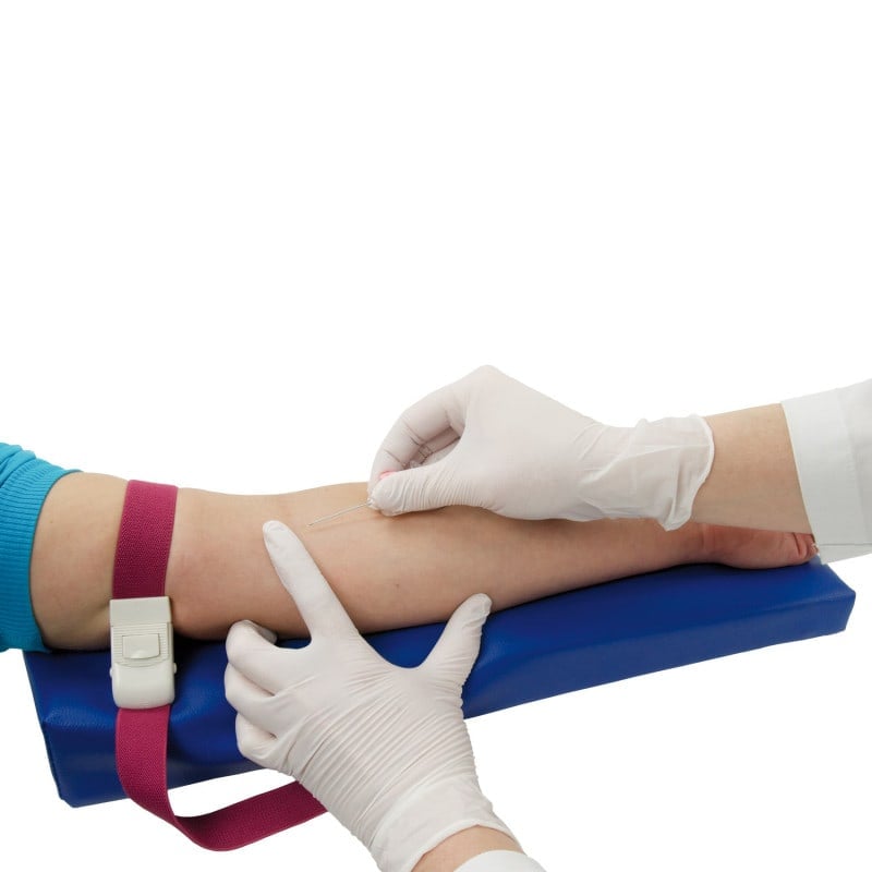 Phlebotomy Wedge, 45 cm blue