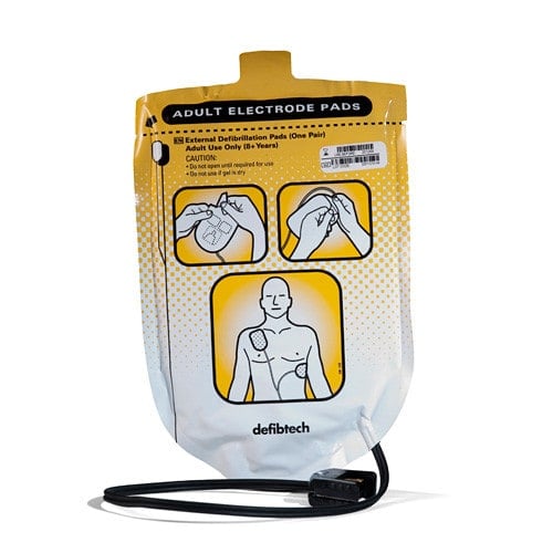 LifeLine Defibrillator Pads for adults