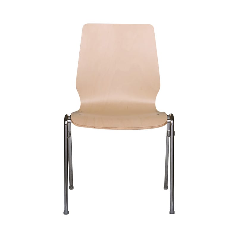 Stackable moulded ply chair