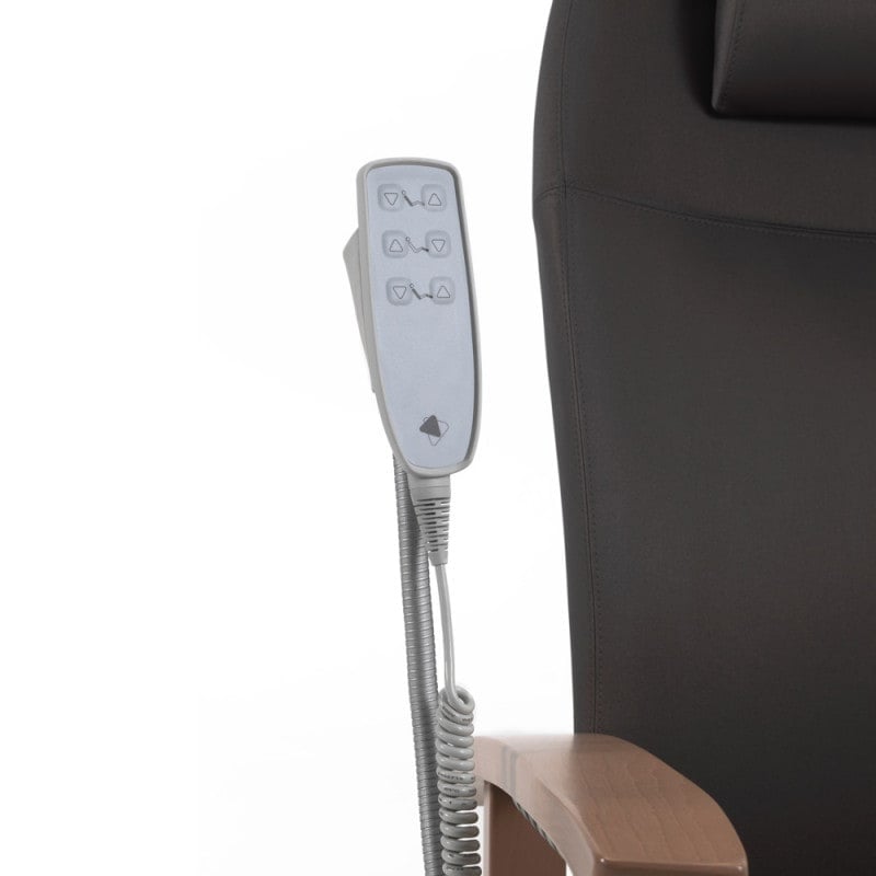 Fero Wooden e-move Chair without Castors | dark blue (10295)