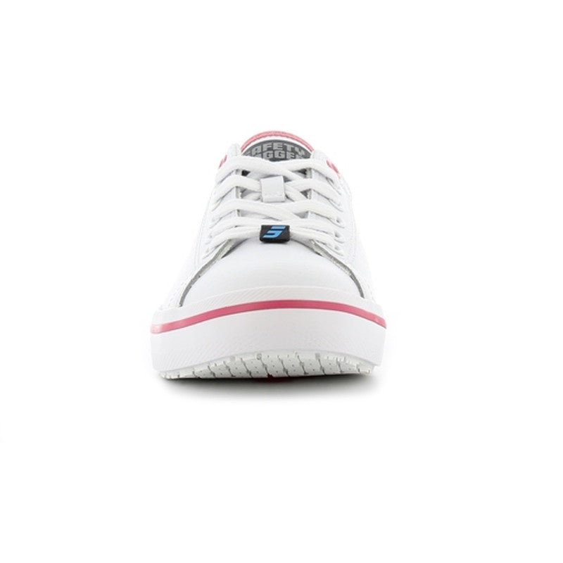 "Paola" Leather Sneakers Fuchsia | 36