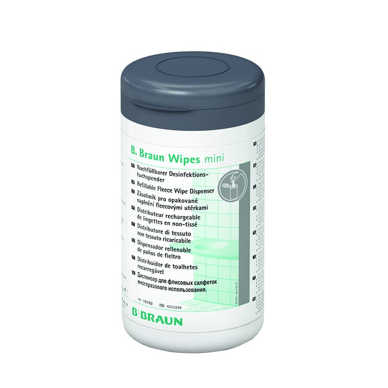 B.Braun Refillable Fleece Wipe Dispenser Dispenser Bucket