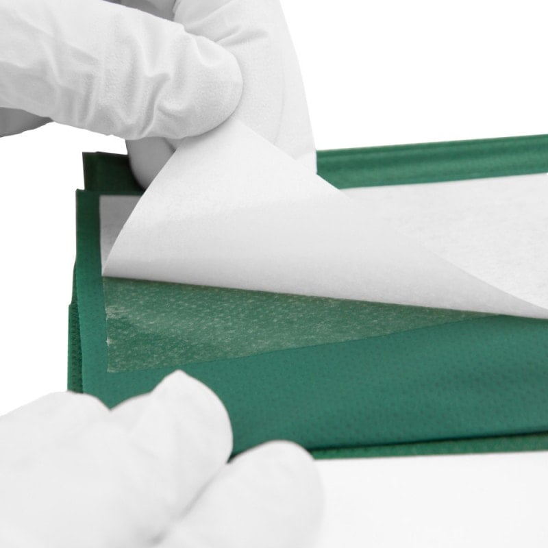 Fenestrated Surgical Drapes, Self-Adhering 45 x 75 cm