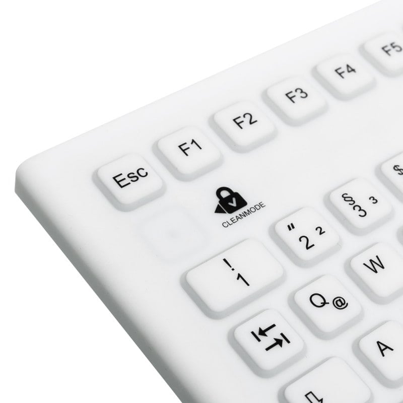 Silicone Keyboard with Touchpad Swiss