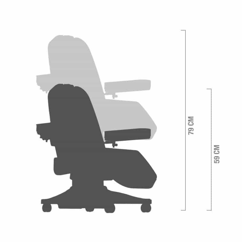 «Comfysit» Electric Blood Drawing Chair wine