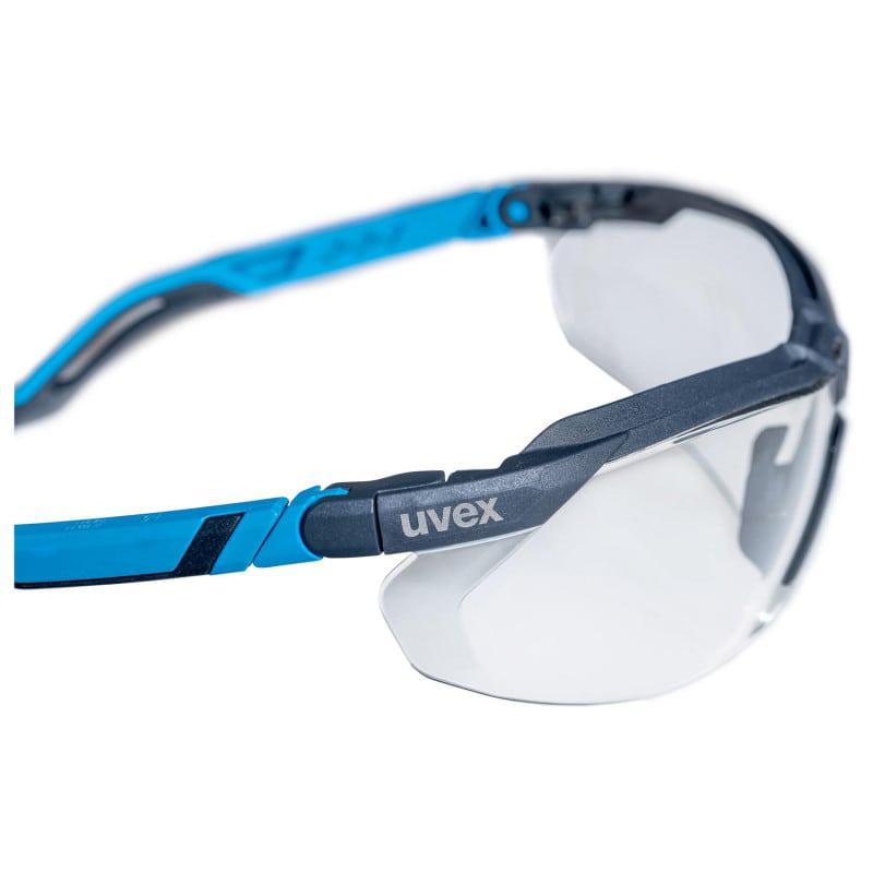 Uvex i-5 Safety Spectacles lime (grau getönte Gläser)