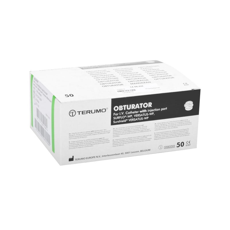 Terumo Mandrin 18G, 1.30 x 45 mm, green