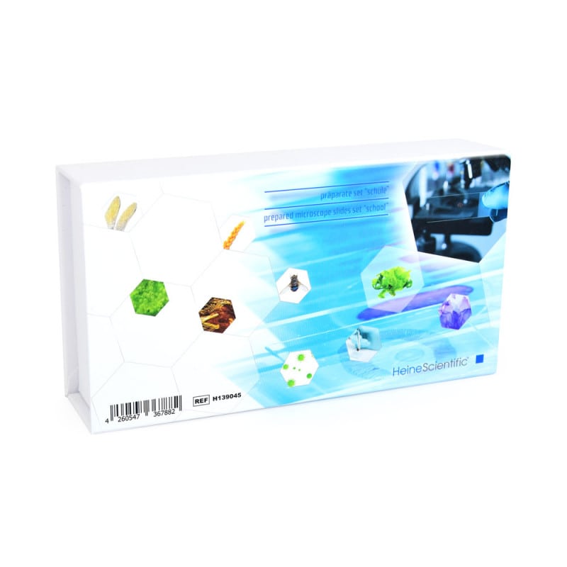 School Microscope Specimen Set