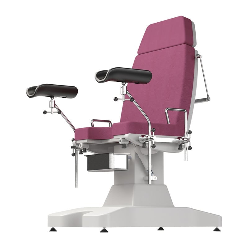 Beta Gynaecology Chair wine red