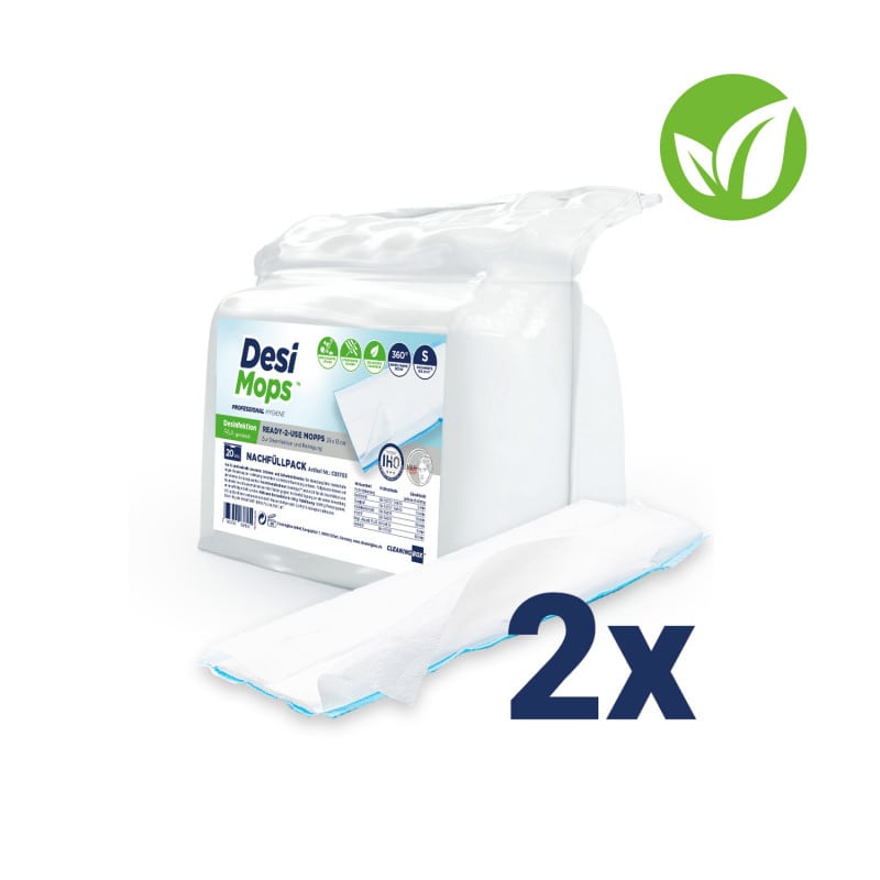 DesiMops 360° Disinfectant Mops Refill Pack