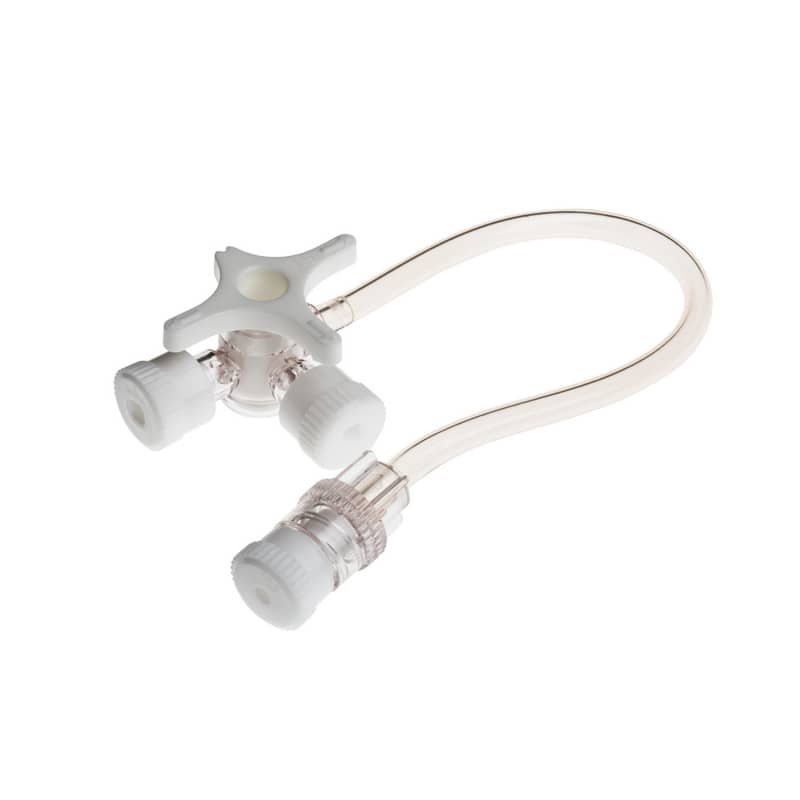 BD Connecta™ 3-way Stopcock with Extension Line 25 cm (20 PCS)