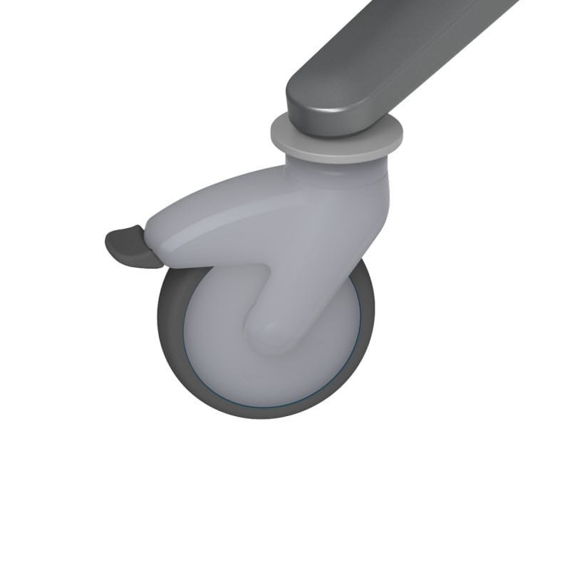 Doppio Endoscopy Trolley grey