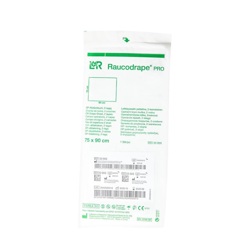 Raucodrape® PRO OR Drape Sheets 150 x 180 cm, 13 PCS