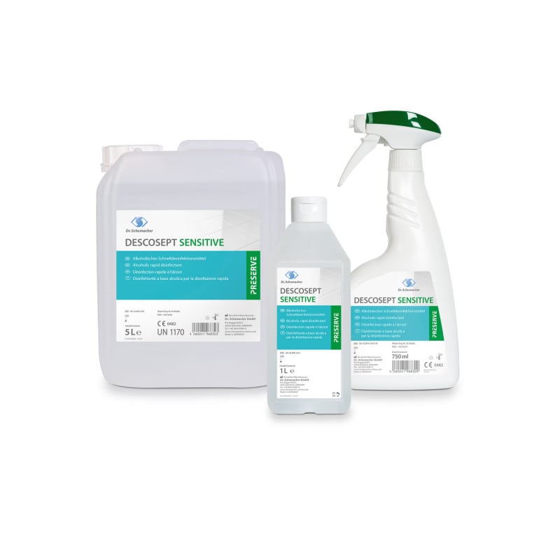 Descosept Sensitive Rapid Disinfectant 5 Litre Canister