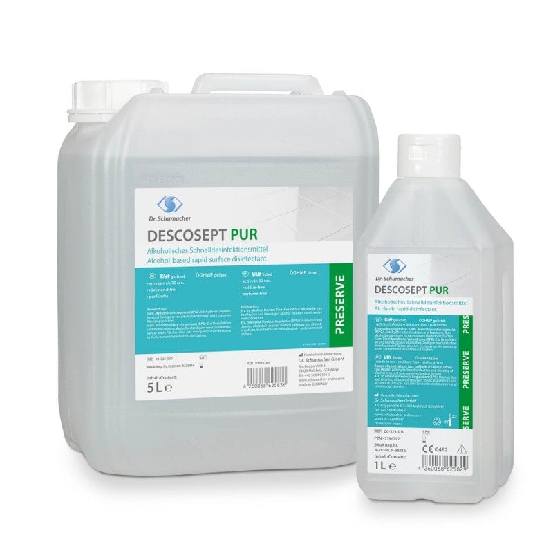 Descosept Pur Rapid Disinfectant 10 Litres