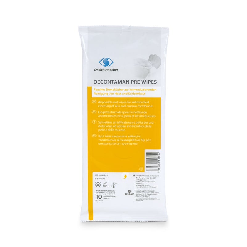 DECONTAMAN PRE WIPES