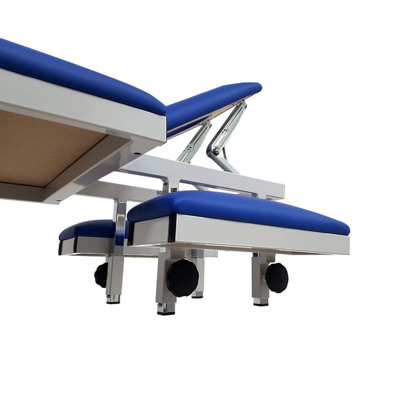 Electrically Height-Adjustable Treatment Couch brilliant blue