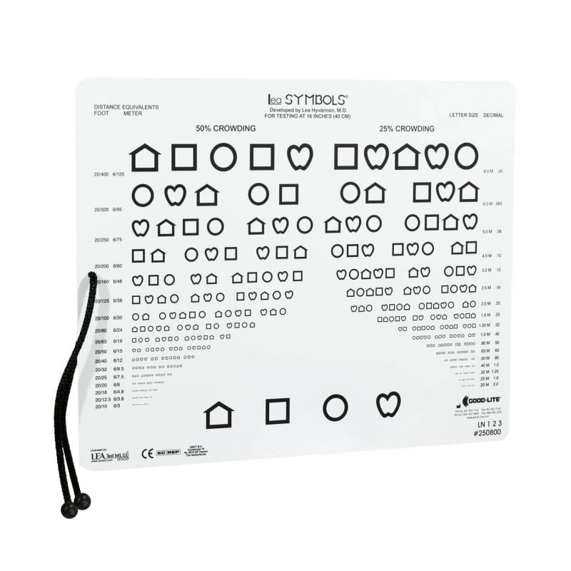 LEA SYMBOLS® Near Vision Card