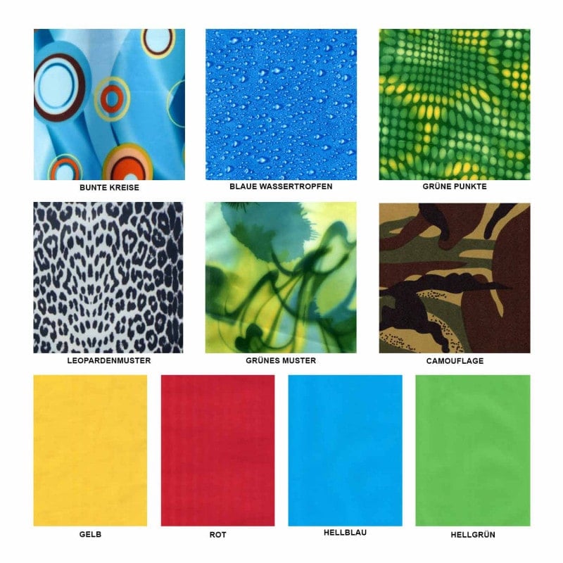 Front Apron colourful circles (#5-1)