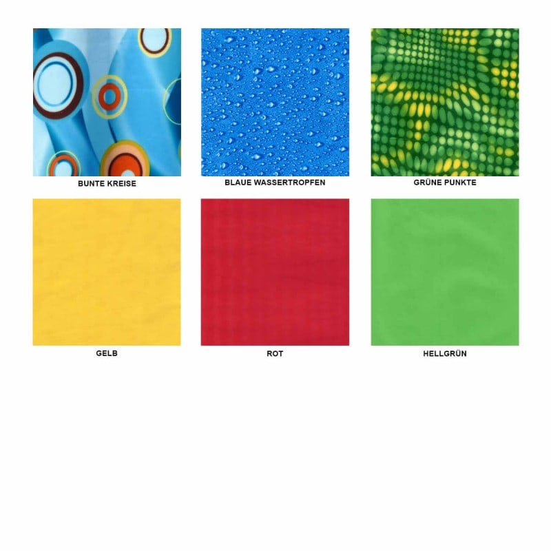 Double Apron blue water droplets (#3-1) | L