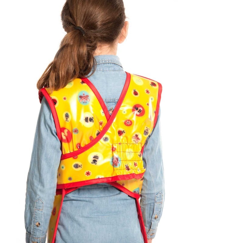 Front Apron for Children blue butterflies (#2-2)