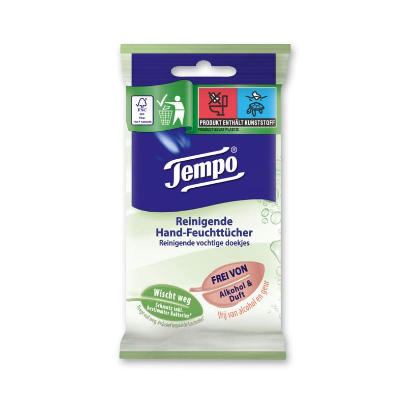 TEMPO Hand Cleaning Wipes