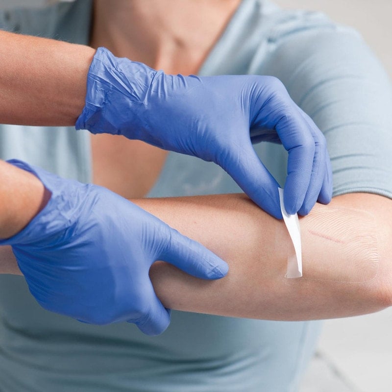 Hydrofilm® Transparent Dressing 10 x 12,5 cm, 10 pieces