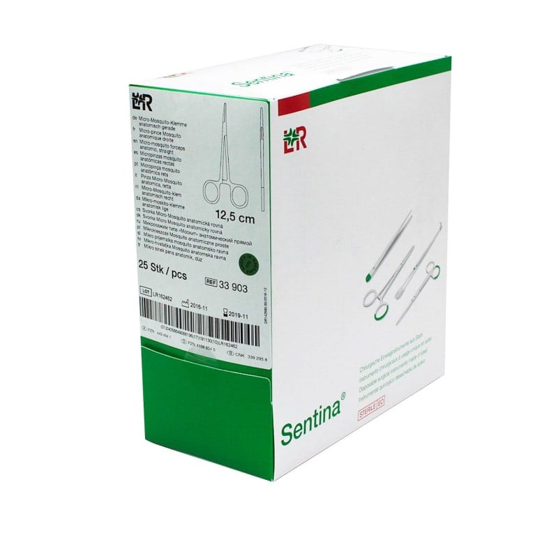 Sentina® Micro Mosquito Forceps curved