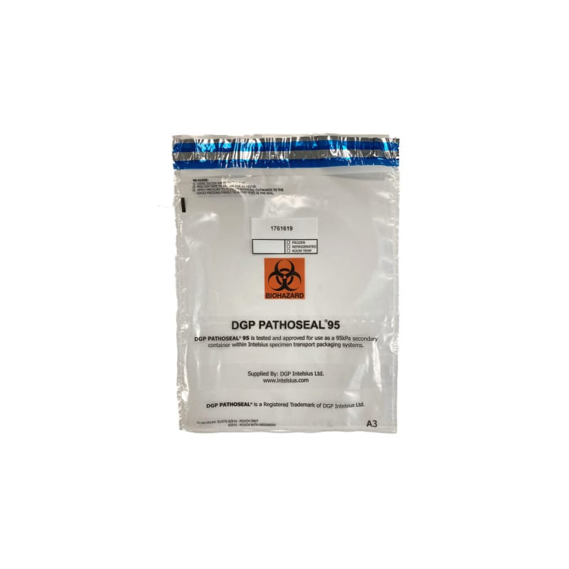 Pathoseal Sample Transport Bag A4 with absorbent