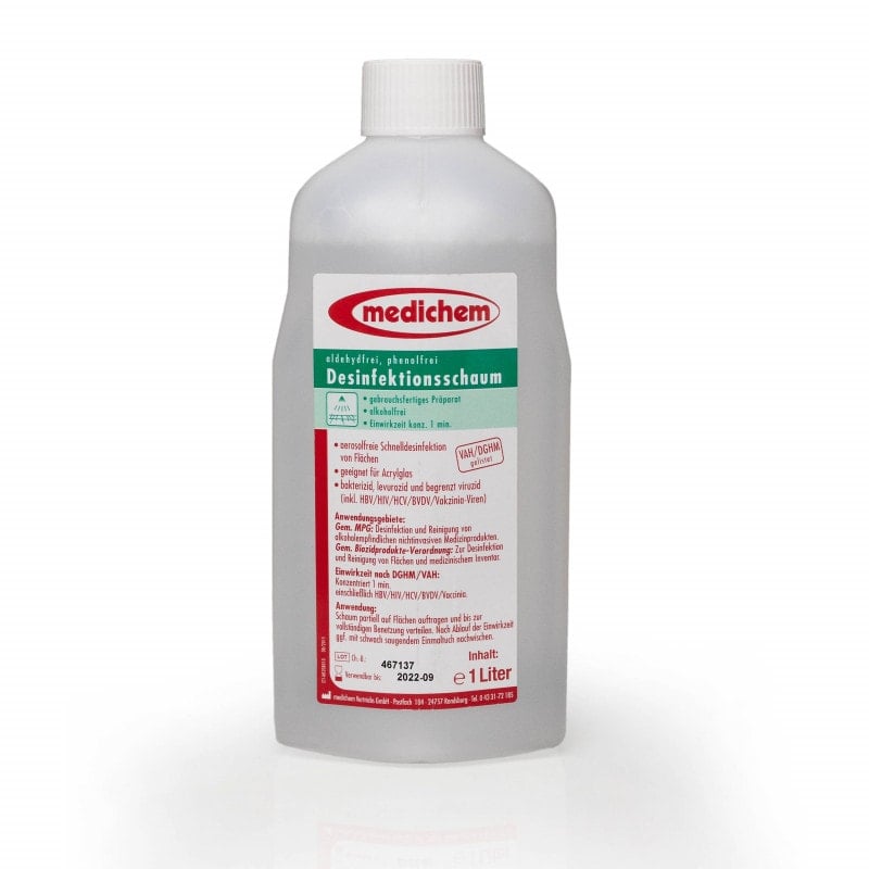 medichem Disinfectant Foam 1 litre