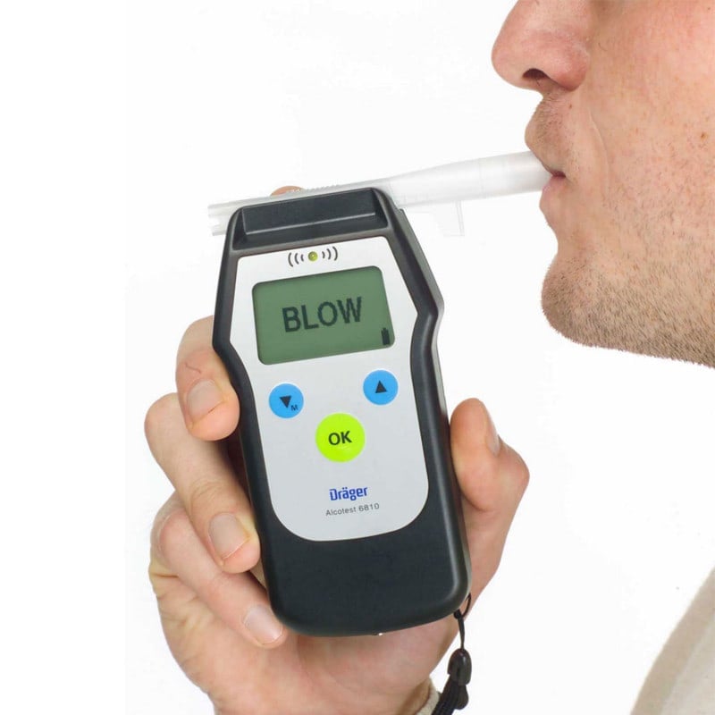 Dräger Slide 'n' Click Mouthpieces with Back Breath Lock