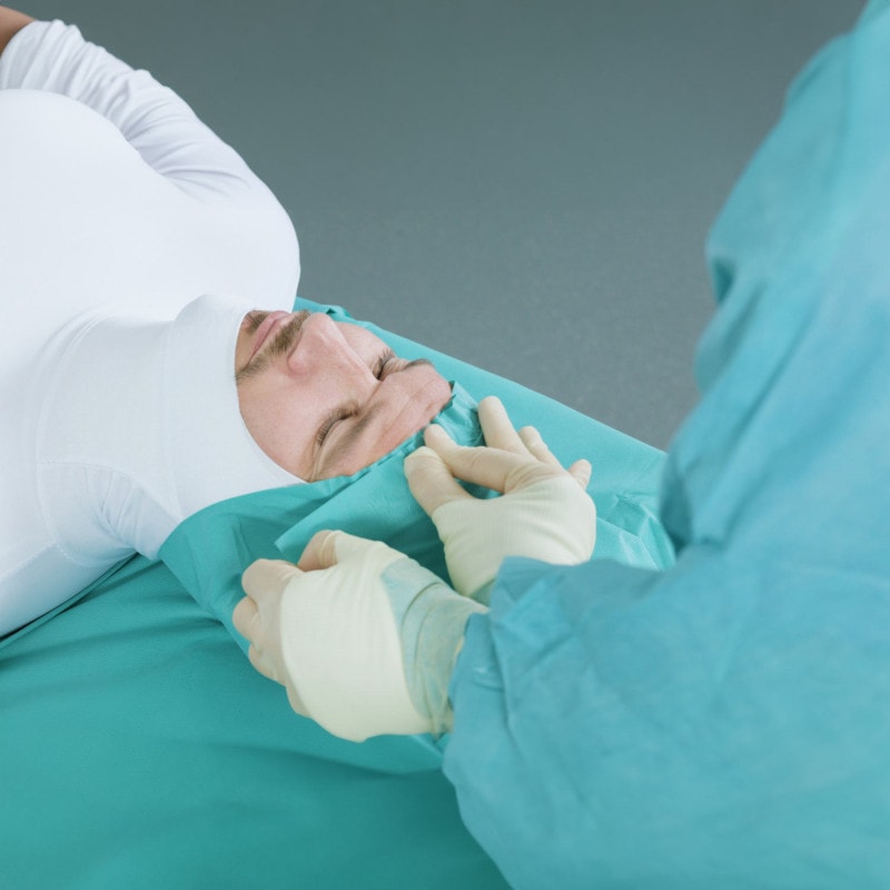 Foliodrape® Protect Plus Maxillofacial Turban Set II