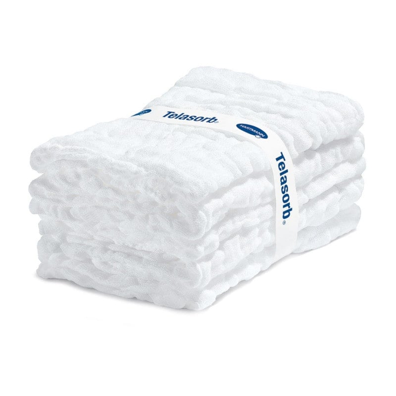 Telasorb® non-sterile (white) 90 x 8 cm, 4-ply, 30 x 5 pcs