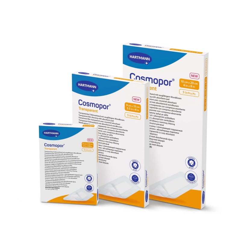 Cosmopor® Transparent 10 x 20 cm (5 pcs)