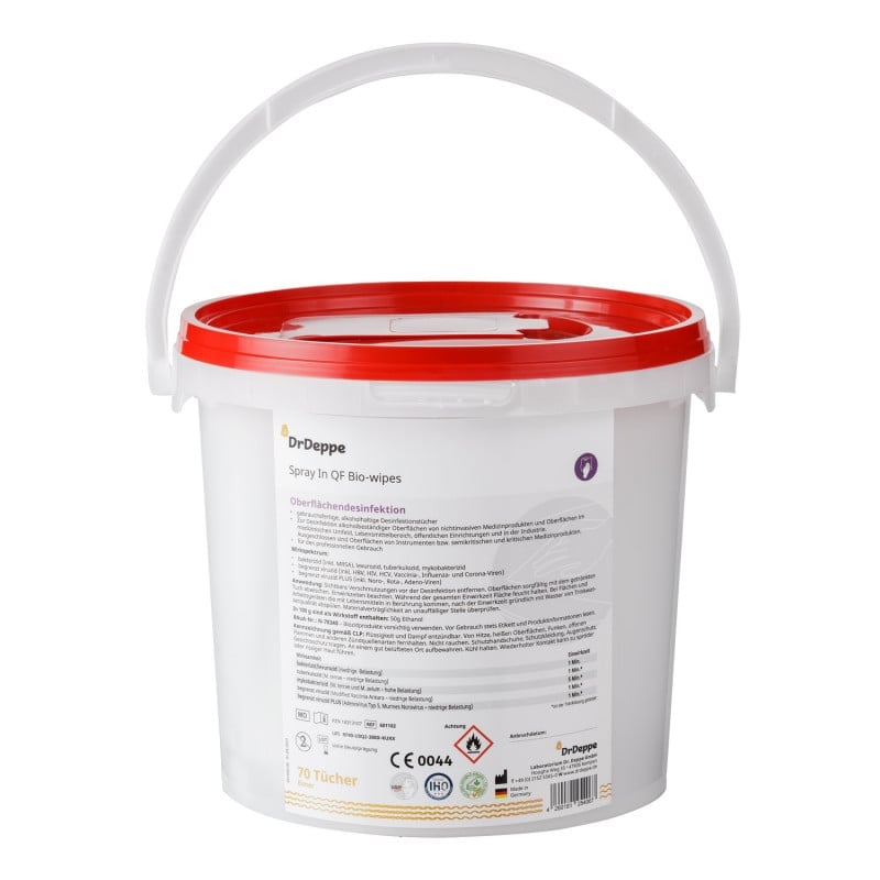 Spray In QF Bio-Wipes Flowpack