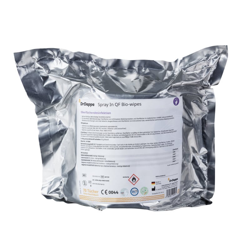 Spray In QF Bio-Wipes Refill Pack