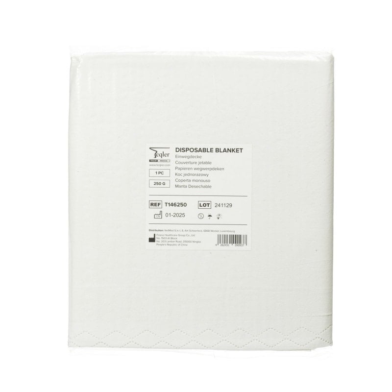 Disposable Blanket, white heavy