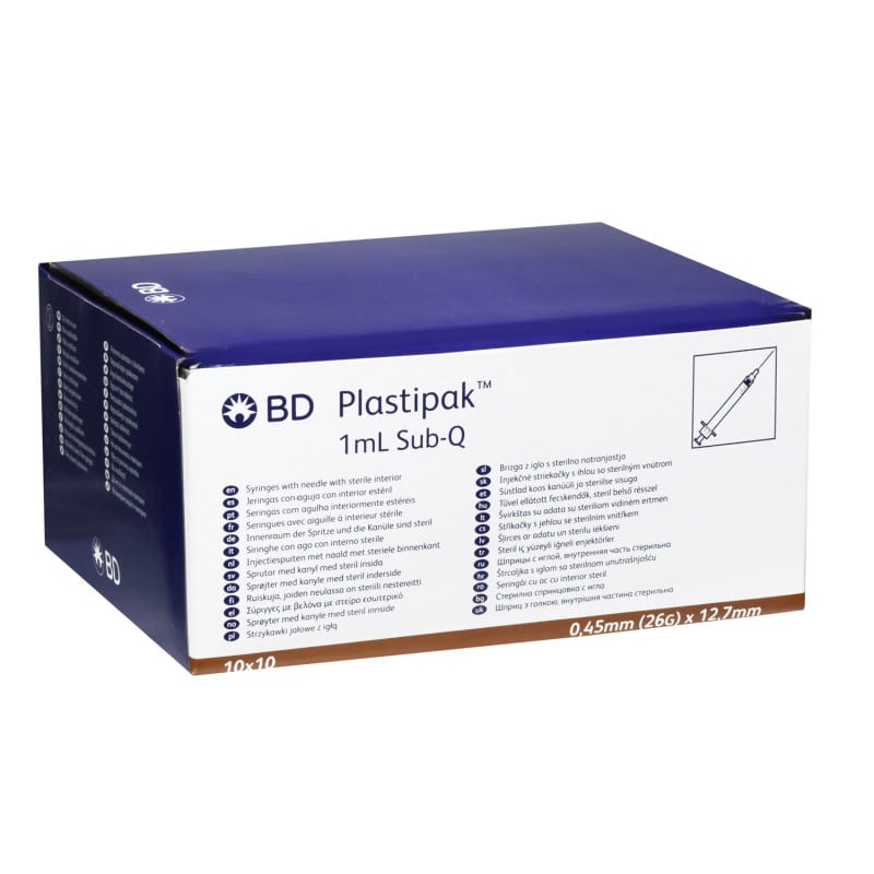 BD Plastipak™ Sub-Q Syringe