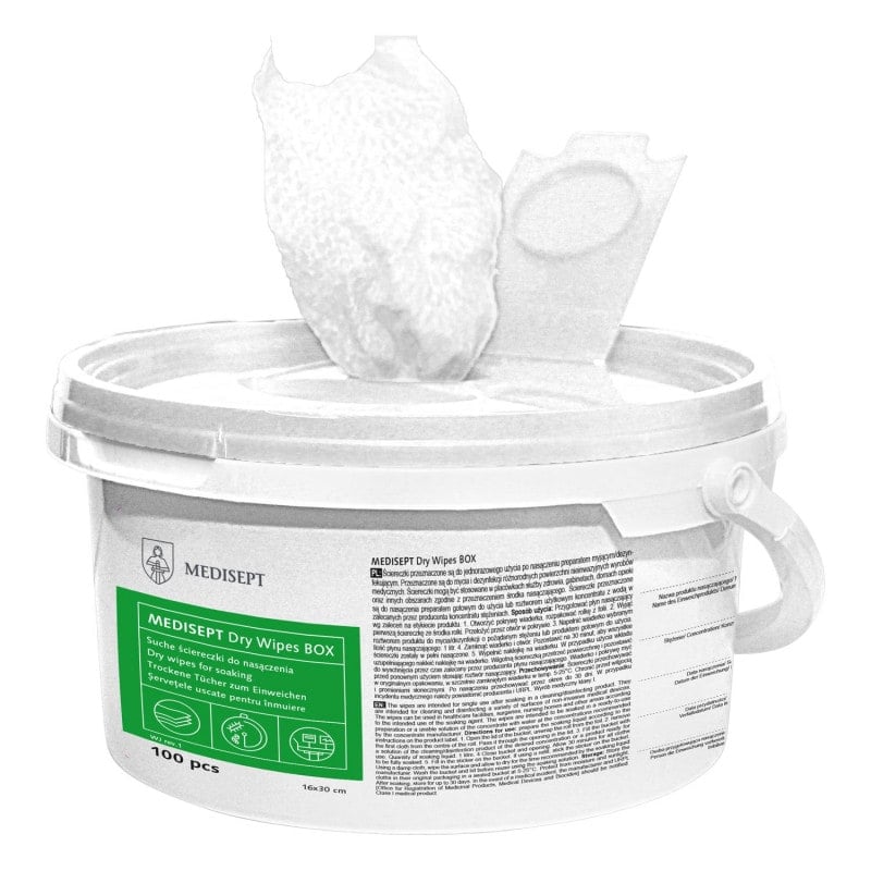 MEDISEPT Dry Wipes refill pack