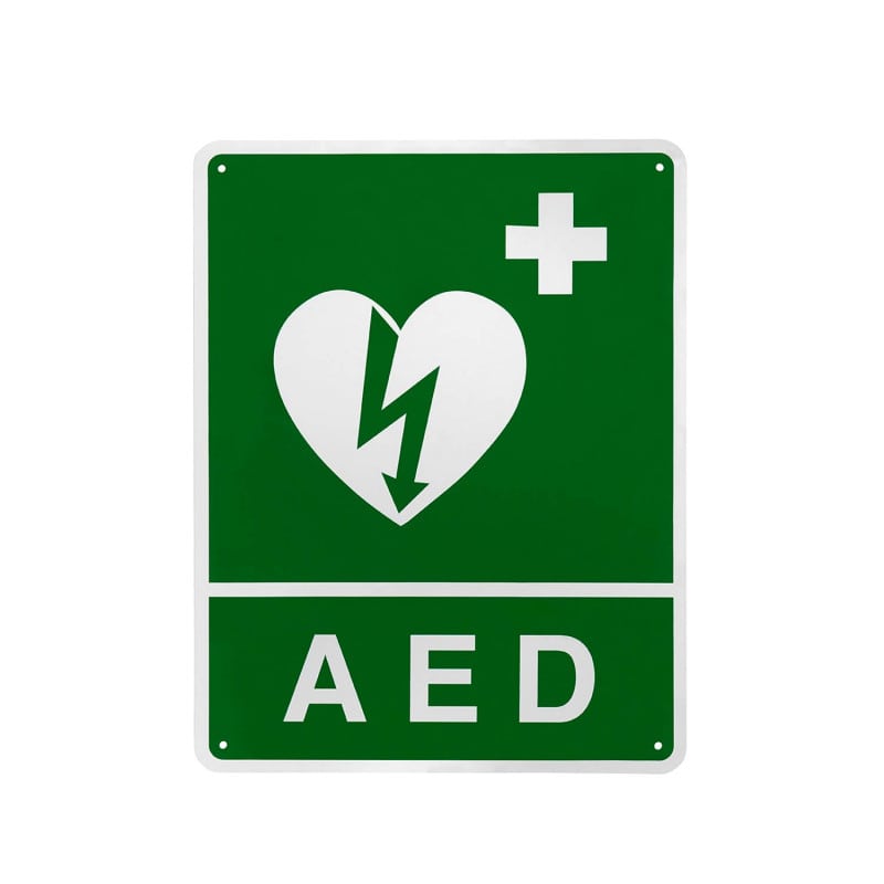 ILCOR AED Wall Sign