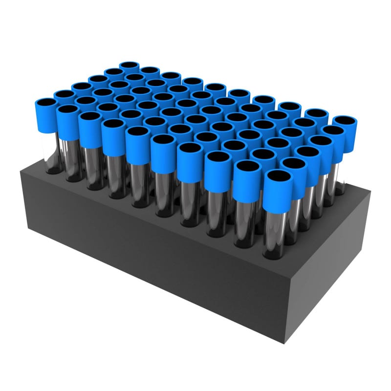 iSwix MV Foam Attachment for 7 x 50 ml tubes (Quechers assay)