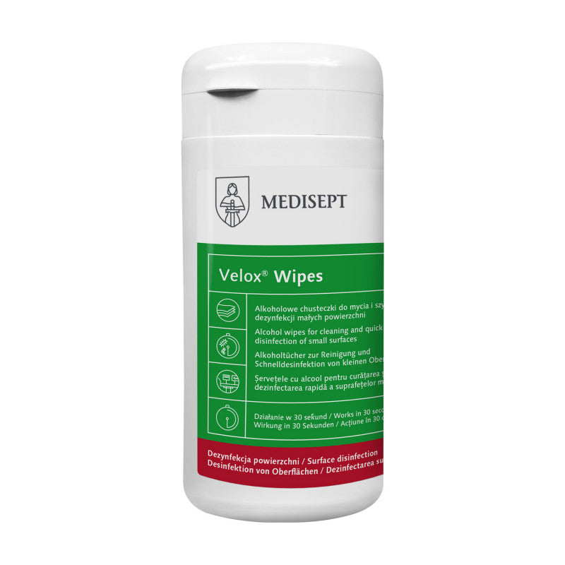 Velox® Wipes box